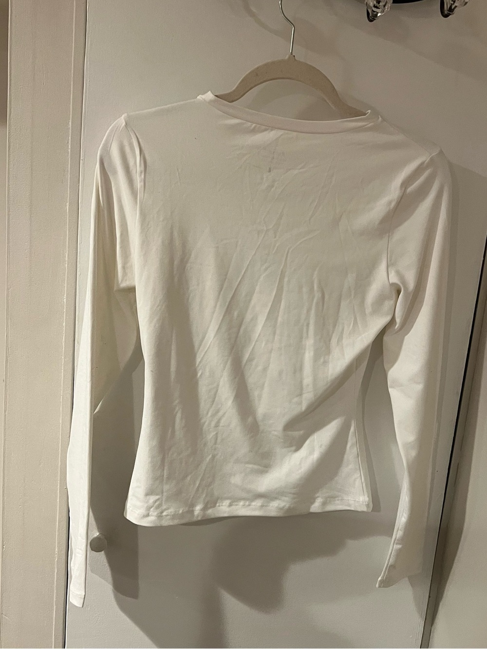 AUTOMET White Long-Sleeve Top - Picture 3 of 4